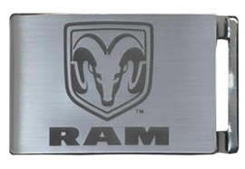 Dodge Ram Metal Rectangular buckle